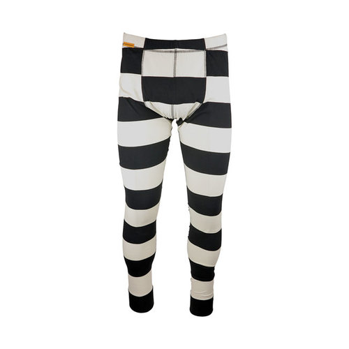 Roeg Long John Striped Pant - Black/White