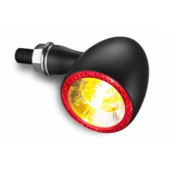 Fanale posteriore e indicatore di direzione Bullet 1000DF | Kellermann Bullet 3-in-1 Indicatore di direzione / Fanale posteriore / Luce freno nero | M8