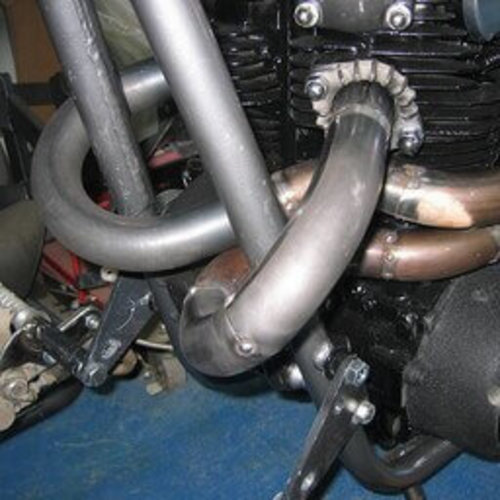 Simons 38 mm stalen uitlaatonderdelen (selecteer uw stukken)