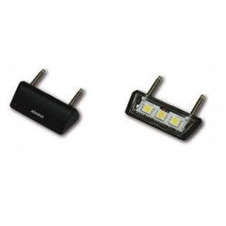 Lumière LED étanche pour plaque de planificateur de moto,feu arrière de  vélo de course,voiture de sport- Black[B3823]