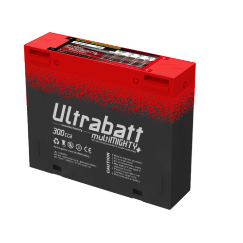 Ultrabatt Module de batterie au lithium 300CCA/400PCA/5.0A