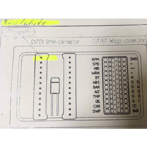 Maru-labs BEP 3.0 Edición delgada BMW K75 / K100 / K1100 / K1