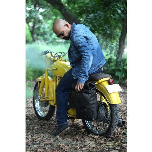 Trip Machine Sac à dos - Classic Roll Top Noir