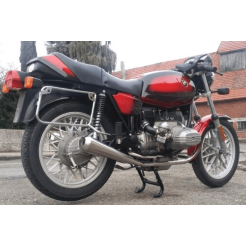 Hattech 35mm EG-ABE Gunball Endschalldämpfer-Set BMW R 45, R 65, R 65LS `78 -` 84