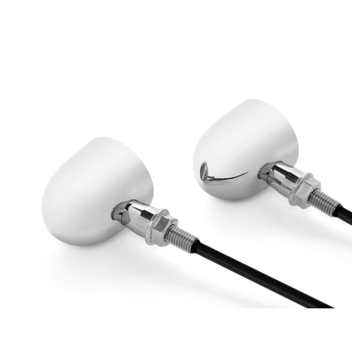 CNC CREE LED / clignotants arrière intégrés - Chrome