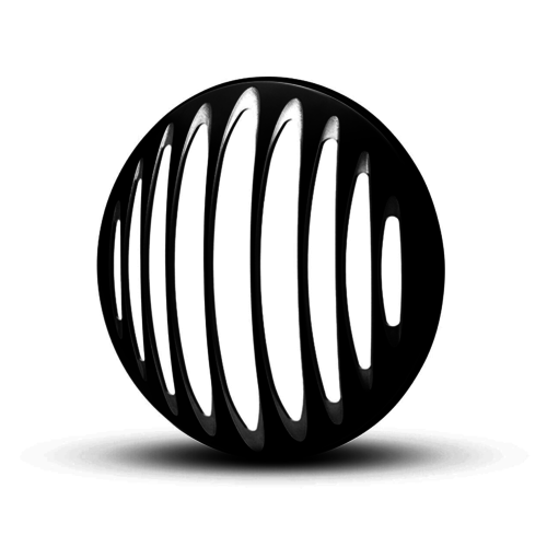 Grille "Prison" épaisse 7 "