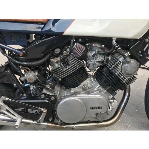 VERKOCHT: Yamaha XV920 (1983) cafe racer