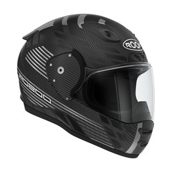 RO200 Carbon Speeder Helm Mat Zwart/Staal