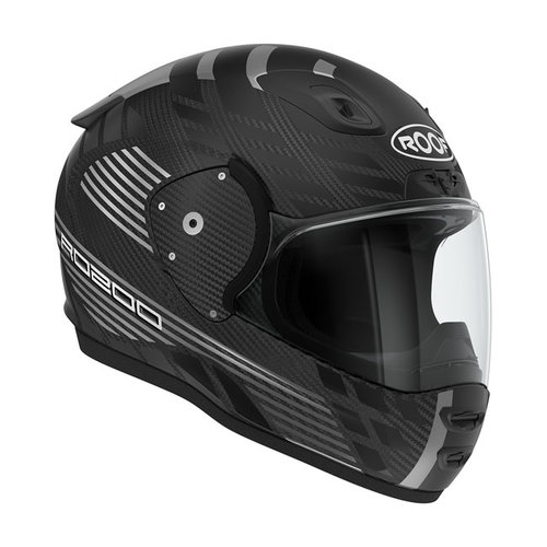 Roof Helmets Helm RO200 Carbon Speeder Mattschwarz/Stahl
