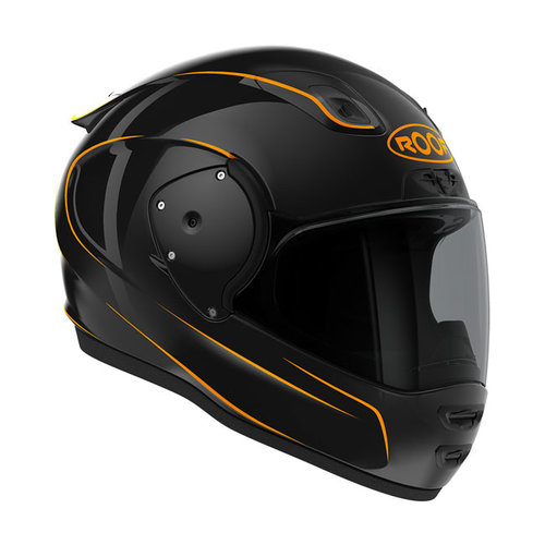 Roof Helmets Helm RO200 Neon Schwarz/Orange