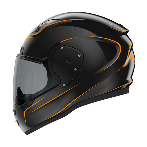 Roof Helmets Helm RO200 Neon Schwarz/Orange