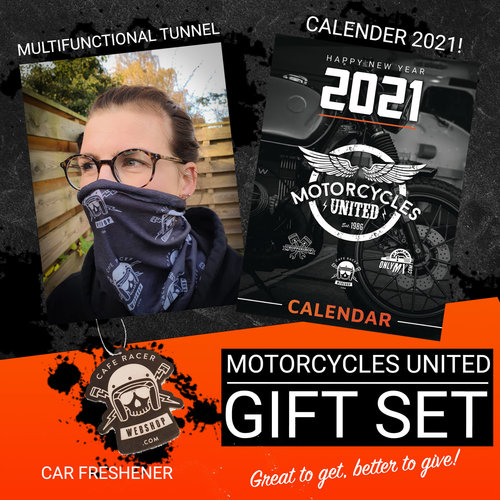 Cafe Racers United Motorrijder Cadeau Set