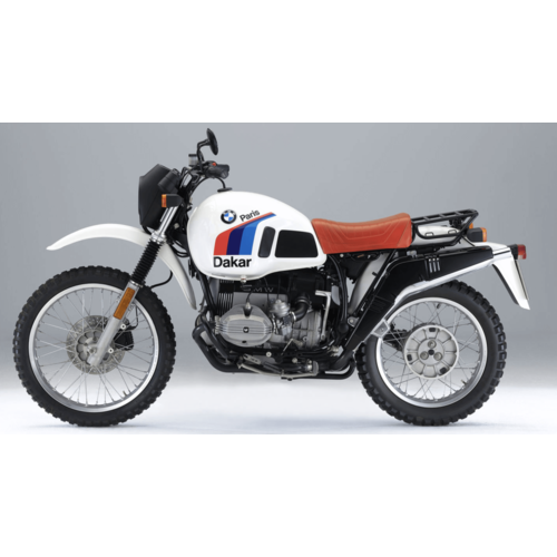 BMW GS Dakar-stijltank met Monza-dop (aluminium of staal)
