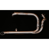 Scarico Yamaha XV Virago Slashcut con marmitta da costruzione