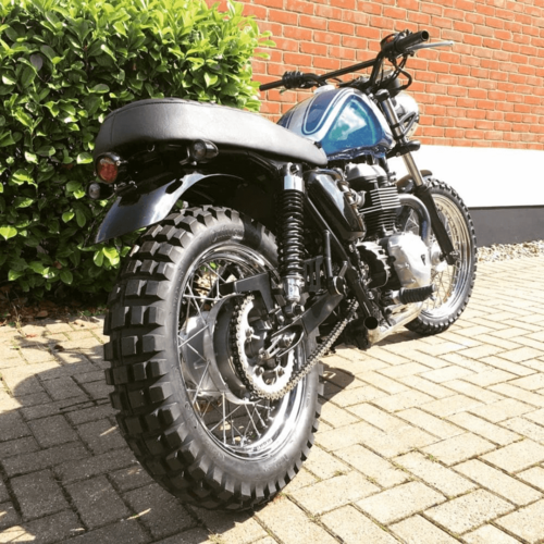 Motone Benutzerdefinierte Aluminium Benzinetank - EFI - Raw