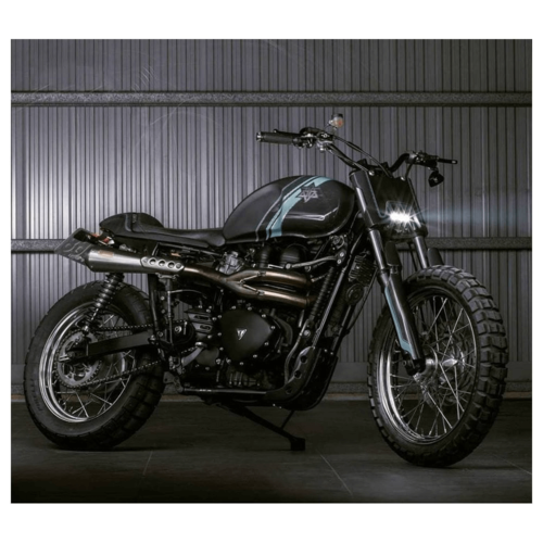 Motone Benutzerdefinierte Aluminium Benzinetank - EFI - Raw