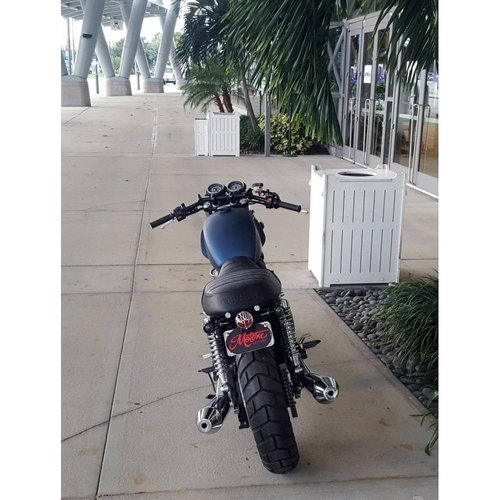 Motone Benutzerdefinierte Aluminium Benzinetank - EFI - Raw