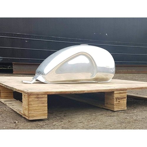 Motone Benutzerdefinierte Aluminium Benzinetank - EFI - Raw