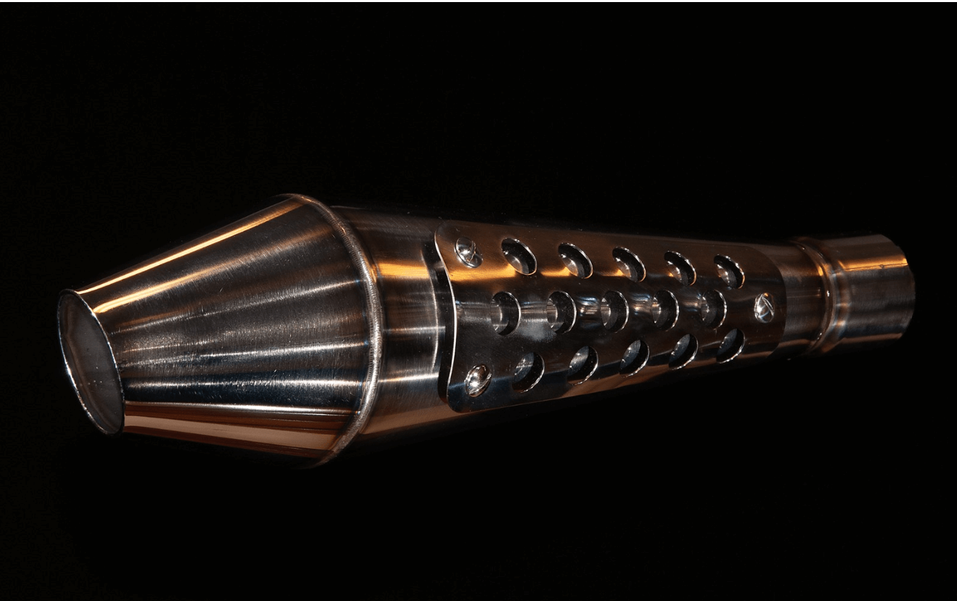 scrambler muffler