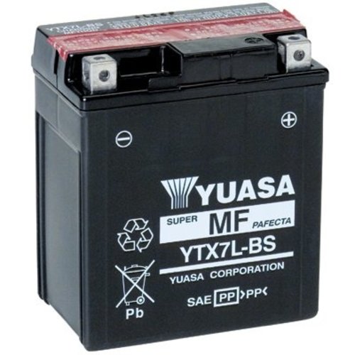 Yuasa Onderhoudsvrije Gel Accu YTX7L-BS