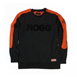 Randy Pullover Schwarz / Orange