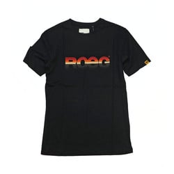 Roeg Cody striped t-shirt black/orange