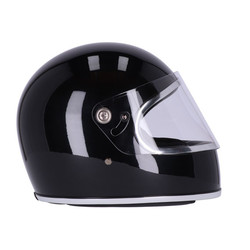 Casco Chase - Negro Brillante