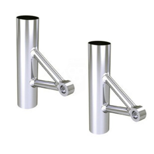 Kedo Aluminium-Scheinwerferhalterungen (1 Paar), Wrenchmonkees/GibbonSlap-Stil – Poliert