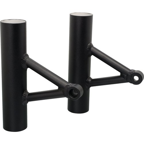 Kedo Soportes de Aluminio para Faros Delanteros (1 par), Estilo Wrenchmonkees/GibbonSlap - Revestimiento Negro