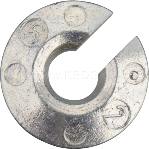 Kedo Auswuchtgewicht 1 Stück/5g (für 6,4mm Speichen, Zink)