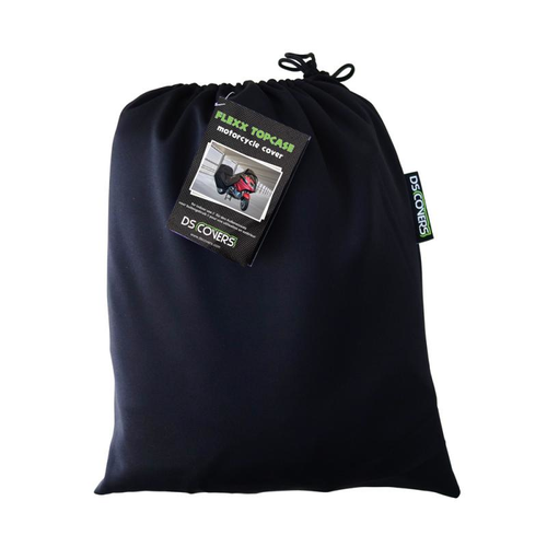 DS Covers Flexible Indoor-Abdeckung für Motorräder mit Topcase - (Größe wählbar)