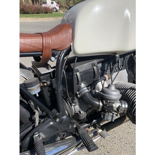 Verkocht: BMW R100S Scrambler