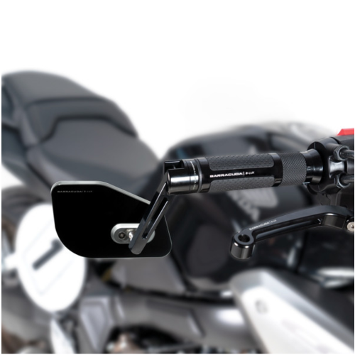 Barracuda Universele SKIN-Z BAR END B-LUX Spiegels | Paar