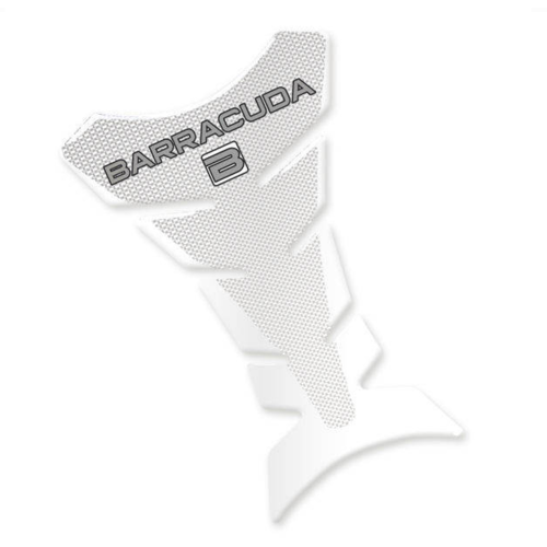 Barracuda Cubierta Universal para Tanque de Gasolina | Transparente, Carbono