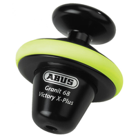 GRANIT Victory XPlus 68 Yellow Remschijfslot met 14 mm gehard stalen bout en ABUS XPlus cilinder