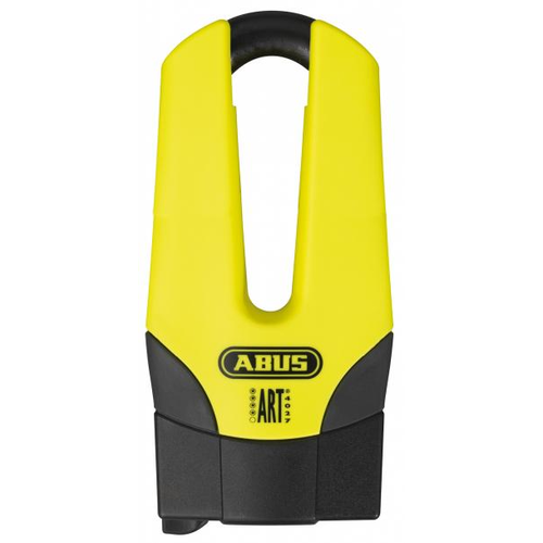 Abus Granit Quick 37/60HB70 Maxi Pro Disc Lock Yellow with 13 mm Hardened Steel Shackle