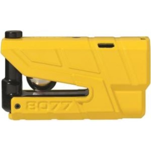 Abus Granit Detecto XPlus 8077 2.0 Bremsscheibenschloss in Schwarz mit integriertem Alarm