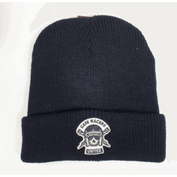 Caferacers United Beanie v2 Zwart (kies design)