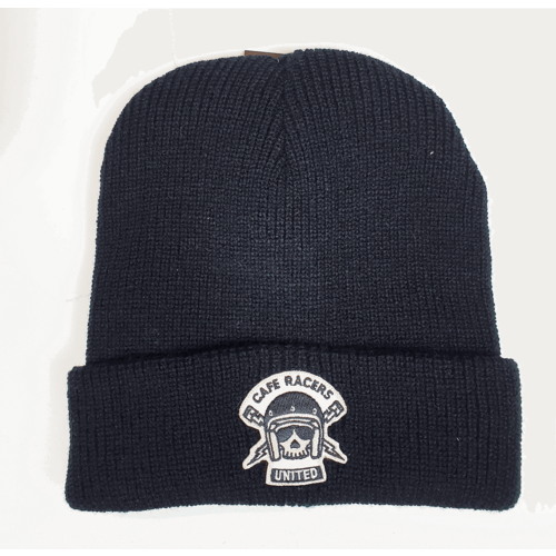 MCU Caferacers United Beanie v2 Black (Choose design)