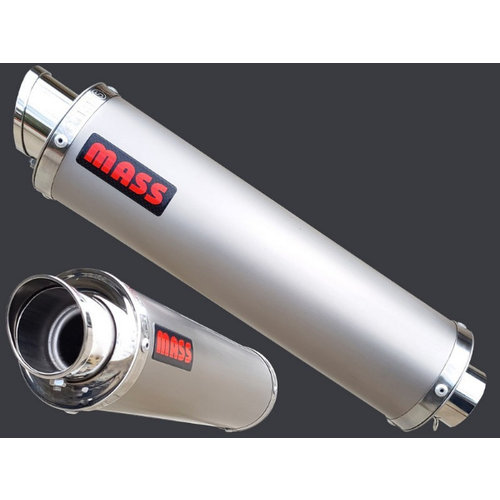 MASS GP1 Exhaust for  Triumph Daytona 675 Basso Cut ('07-'12) | (Choose Material)