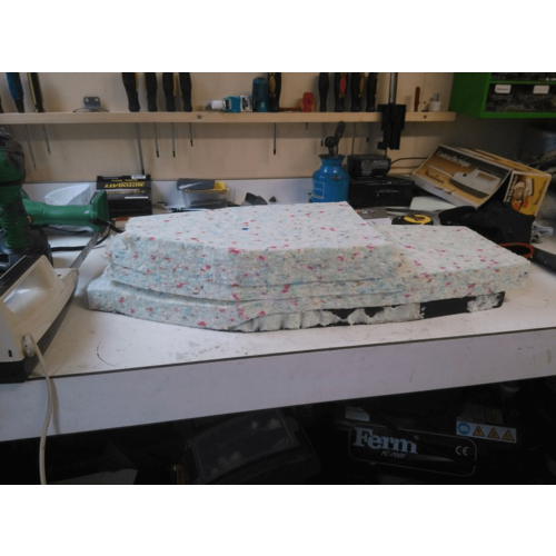 700 x 300x 60 mm Schiuma per Sella SG 120