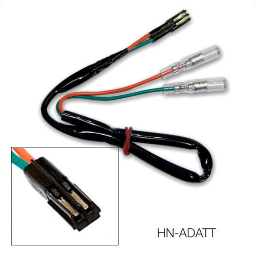 Barracuda Indicator Kabel Kit voor Honda Africa Twin/CB 1000R/CB 500F/CB 500X/CB 650F/CBR 1000RR Fireblade/CBR 500R/CBR 600F/CBR 600RR/Hornet 600/Hornet 900/Integra 750/NC 700S/NC 700X/SH300i | Paar