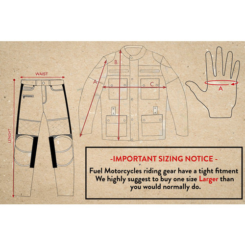 FUEL SERGEANT 2 WAXED BROEK