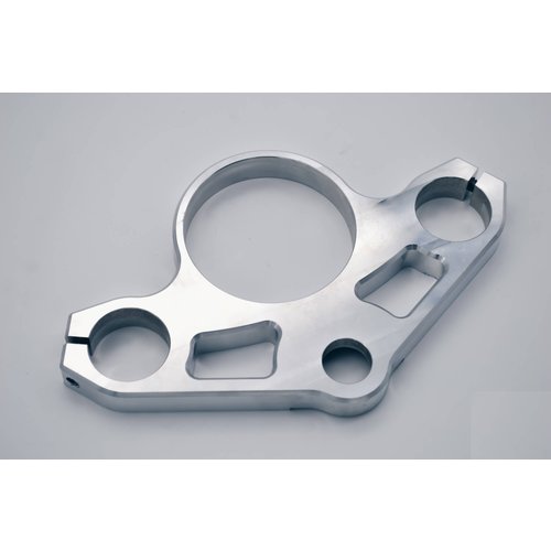 Dixerparts Abrazadera Triple árbol Superior yugo 92mm Velocímetro para BMW K75/K100/RS/RT/LT (82-91) Cafe Racer | Aluminio, Plata