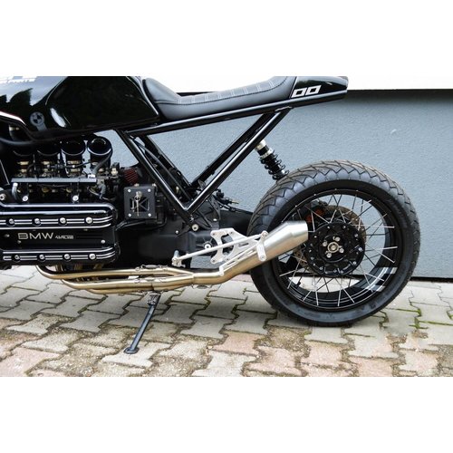 Dixerparts Voetsteun voor Bestuurder voor BMW K100/K75/K1100 Verstelbaar Model 3 Cafe Racer Scrambler