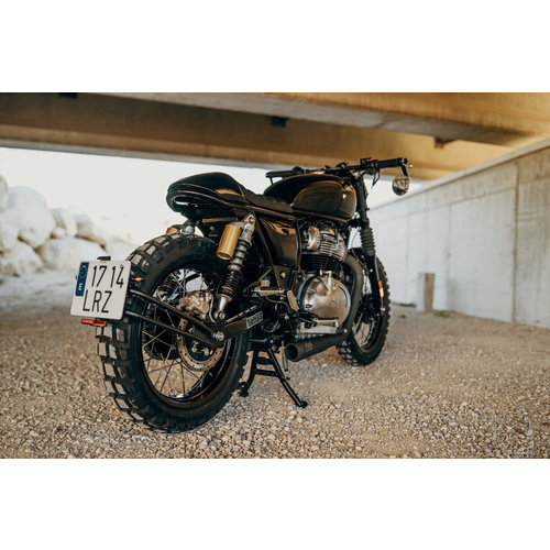 Royal Enfield Interceptor and Continental Cafe Racer License Plate