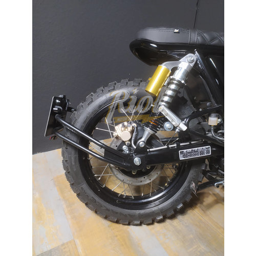 Royal Enfield Interceptor und Continental Cafe Racer Nummernschild