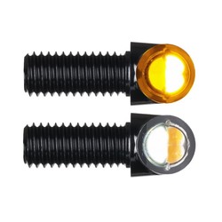 Paramani moto universali 22mm-28mm Protezione manubrio con indicatore di  direzione a led per