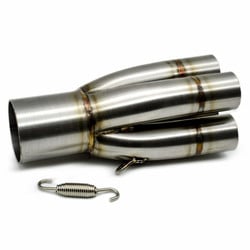 Exhaust Muffler Kit Upgrade for BMW K100/K1100 Cafe Racer | Adapter 4in1 Collector