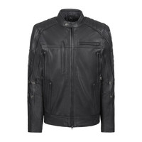 Veste en Cuir Technique avec XTM | Le Noir